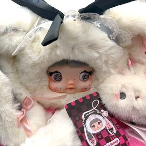 Nommi Collecting Cutie Bags – Edelweiss Bunny Plush Bag